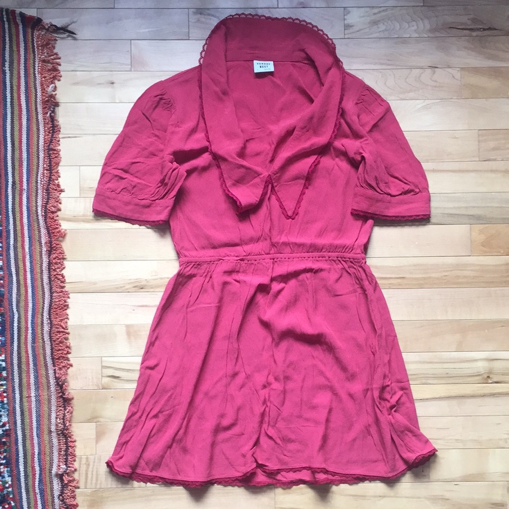 Red Sunday best aritzia dress